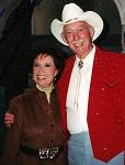 Thanks to Juanita Brown for this great photo with Jack Greene from March 1998